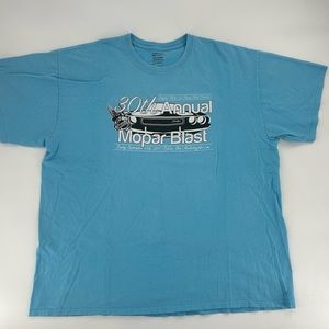 Men’s Mopar Blast Graphic T-Shirt Light Blue